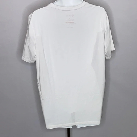 Ethika Crew Neck Short Sleeve Metallic Pink Logo Print Classic Fit T Shirt - LG - Picture 3 of 5